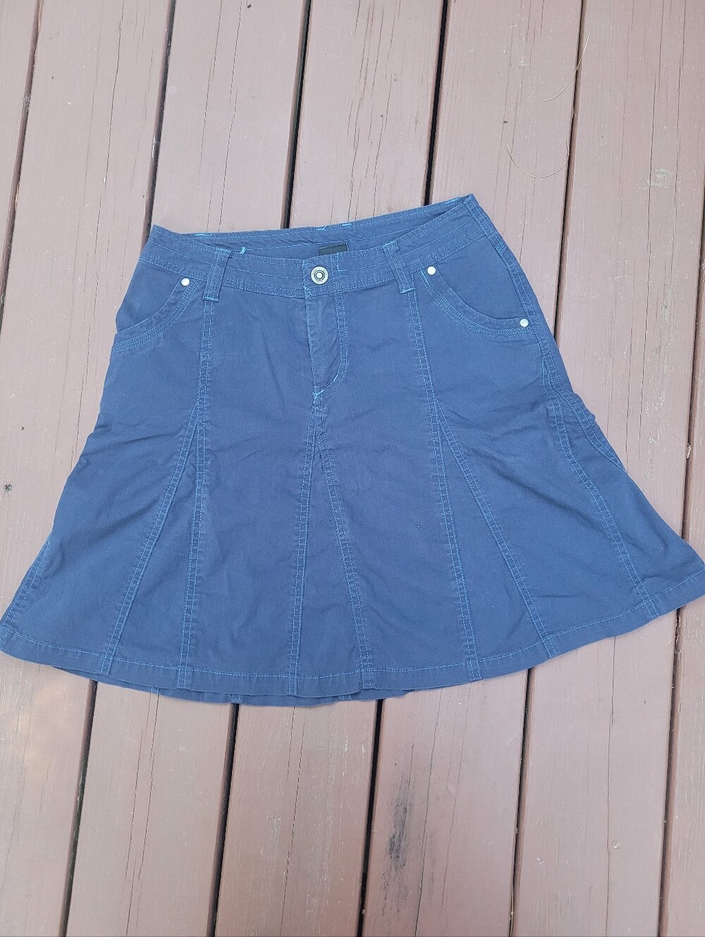 Kuhl Splash Skirt Indigo Blue Size 2